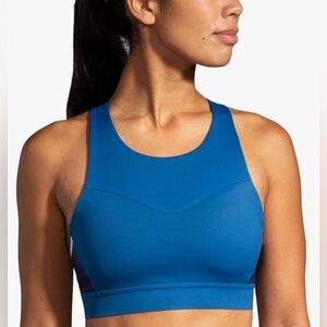 Brooks Drive 3 Pocket Running Sports Bra Blue 34DD